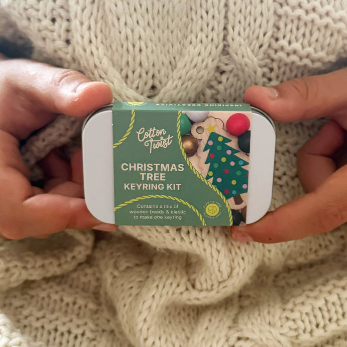 Christmas Tree Keyring Gift Kit