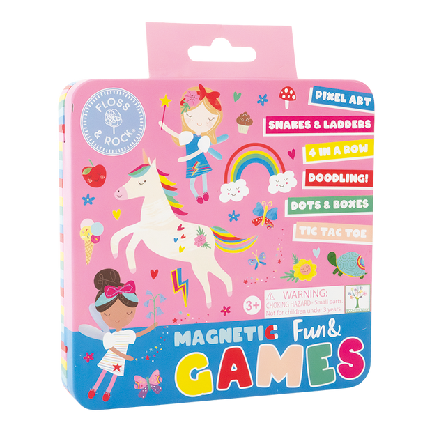 Magnetic Fun & Games Tin - Rainbow Fairy