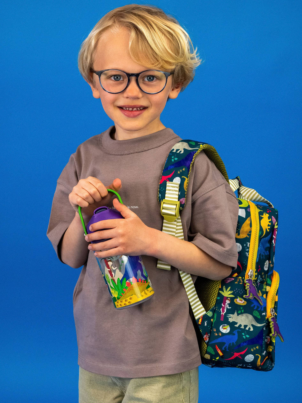 Backpack - Dinosaur (Recycled Materials)