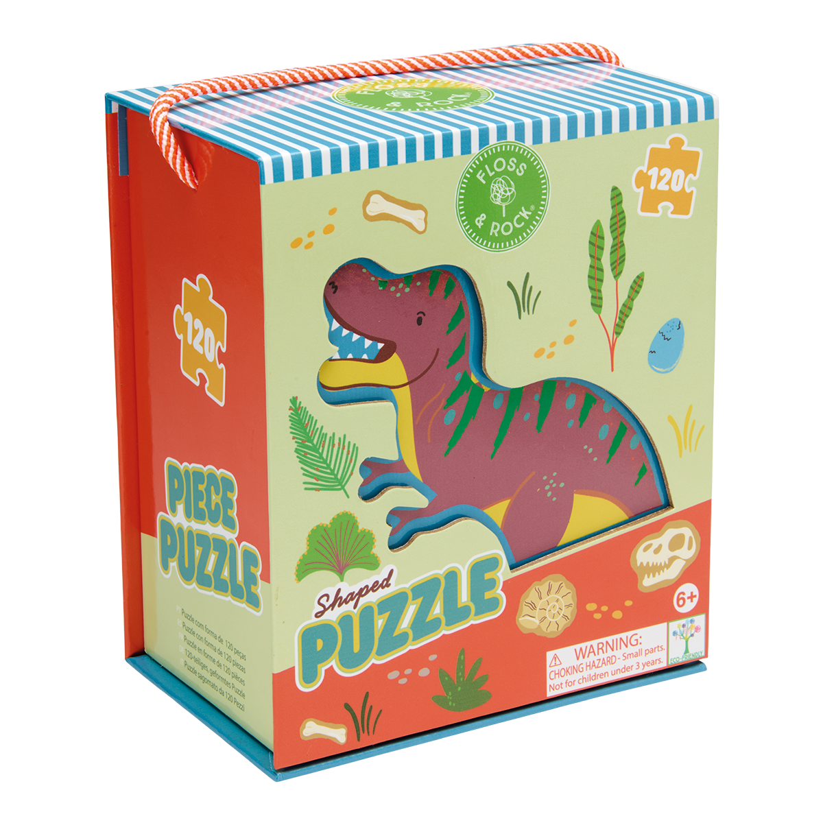 Dino 120pc Shaped Puzzle