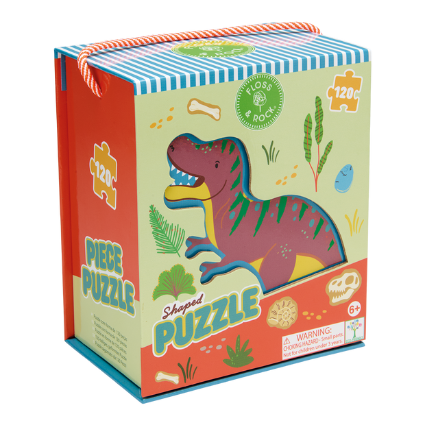 Dino 120pc Shaped Puzzle