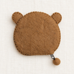 Felt Brown Bear Coin Purse