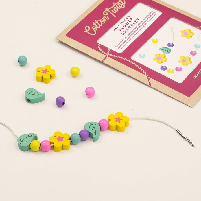 Make Your Own Flower Bracelet