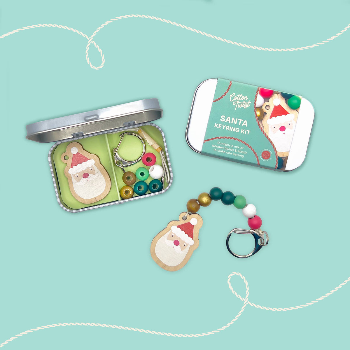 Santa Keyring Gift Kit