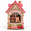 DIY Light-Up Foxy Berry Bakery Fridge Magnet Kit