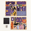 DIY Light-Up Halloween Haunted Castle Fridge Magnet Kit