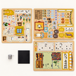 DIY Light-Up Bear Coffee Shop Fridge Magnet Kit