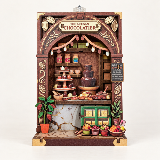 DIY Light-Up Artisan Chocolatier Fridge Magnet Kit