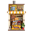 DIY Light-Up Bear Coffee Shop Fridge Magnet Kit