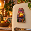 DIY Light-Up Tropical Hideaway Pineapple Fridge Magnet Kit
