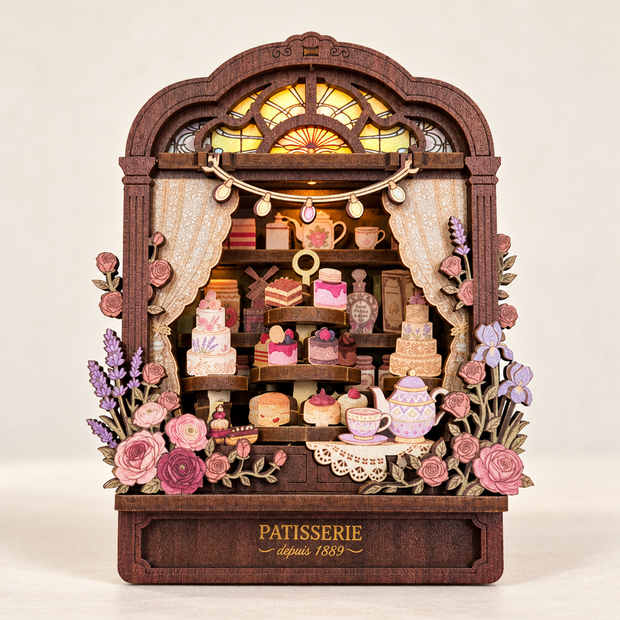 DIY Light-Up French Patisserie Fridge Magnet Kit
