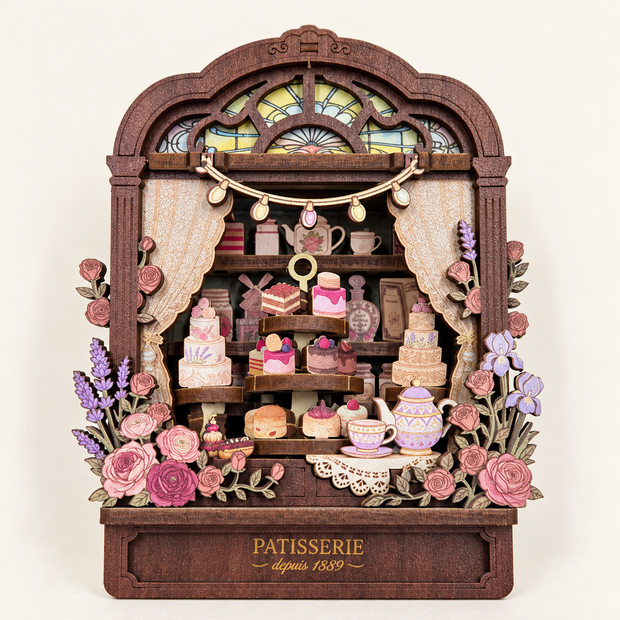 DIY Light-Up French Patisserie Fridge Magnet Kit