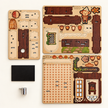 DIY Light-Up Gingerbread Bakery Fridge Magnet Kit