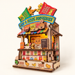 DIY Light-Up Chip & Snack Dispensary Fridge Magnet Kit