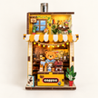 DIY Light-Up Bear Coffee Shop Fridge Magnet Kit