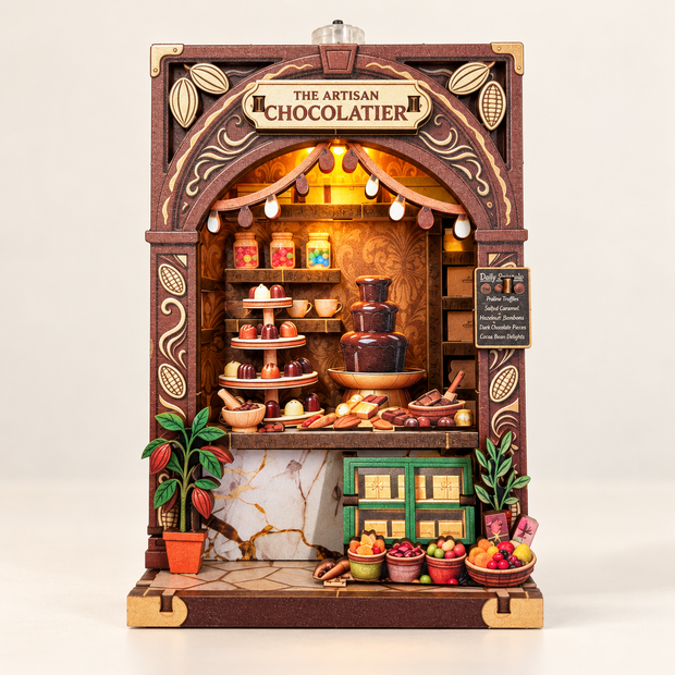 DIY Light-Up Artisan Chocolatier Fridge Magnet Kit