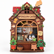 DIY Light-Up Penguin Café Fridge Magnet Kit