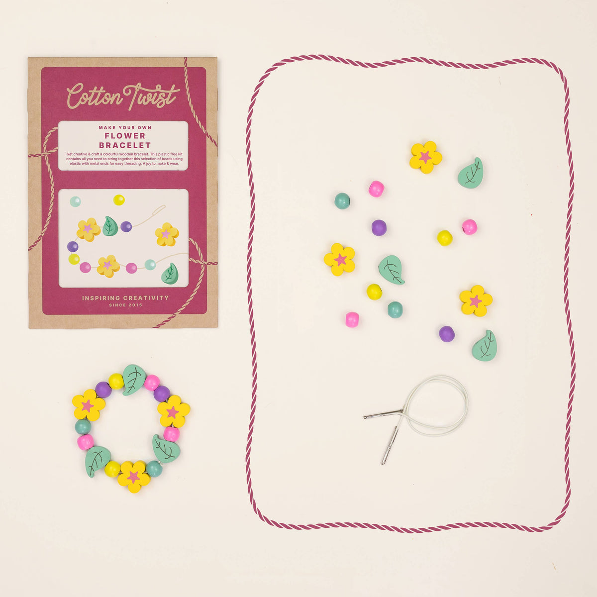 Make Your Own Flower Bracelet