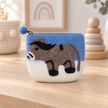 Galloping Pony Felt Coin Purse lifestyle view